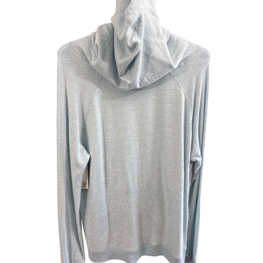 Ocean Drive Anna Maria Island Florida Hoodie Light Blue Heather Graphic Large - Picture 3 of 8